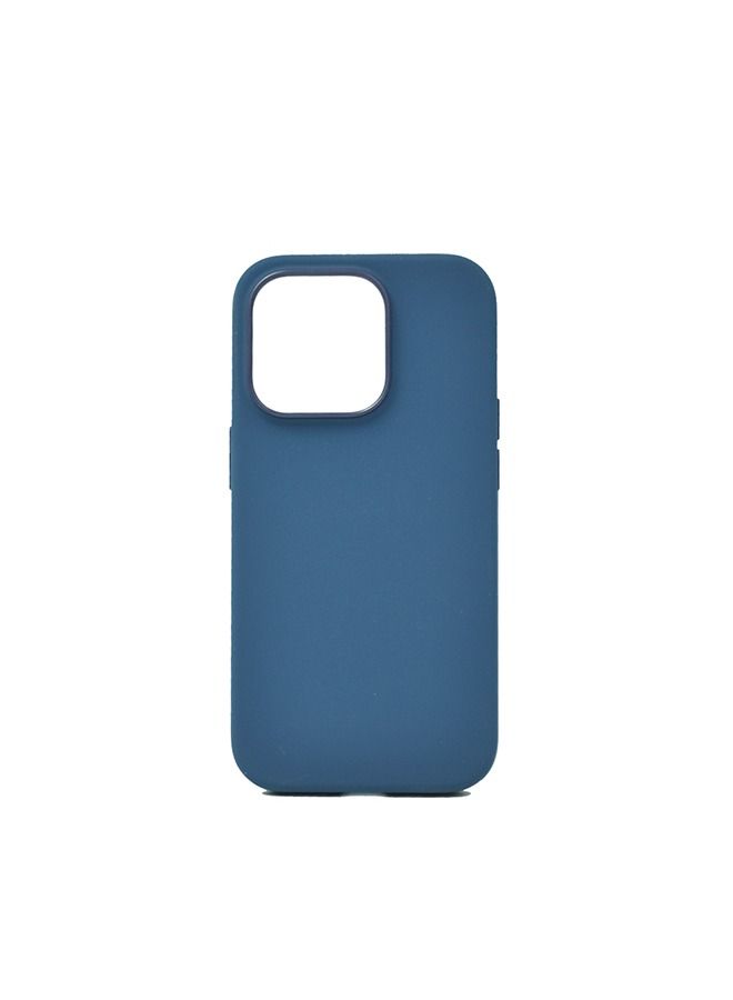 Silicone Case Iphone 14 Pro Storm Blue - Image 1