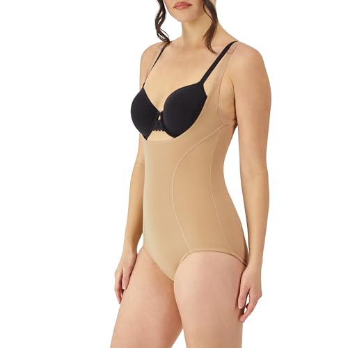 Maidenform womens Ultimate Slimmer Your Own Bra Briefer Fl2656 shapewear bodysuits, Body Beige, Medium US - Image 3