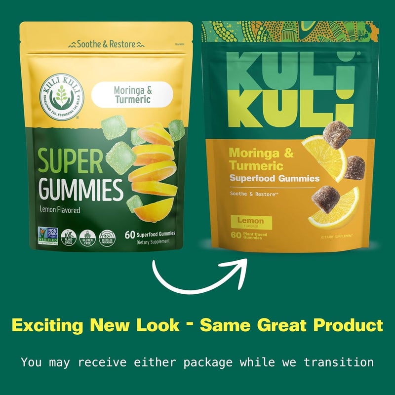Kuli Kuli جيلي كولي كولي سوبر للطاقة  مكملات الطاقة مع المورينغا  خالية من الكافيين  معززة للطاقة الطبيعية  60 جيلي مورنغا غير معدلة وراثيًا وخالية من الجلوتين - Image 3