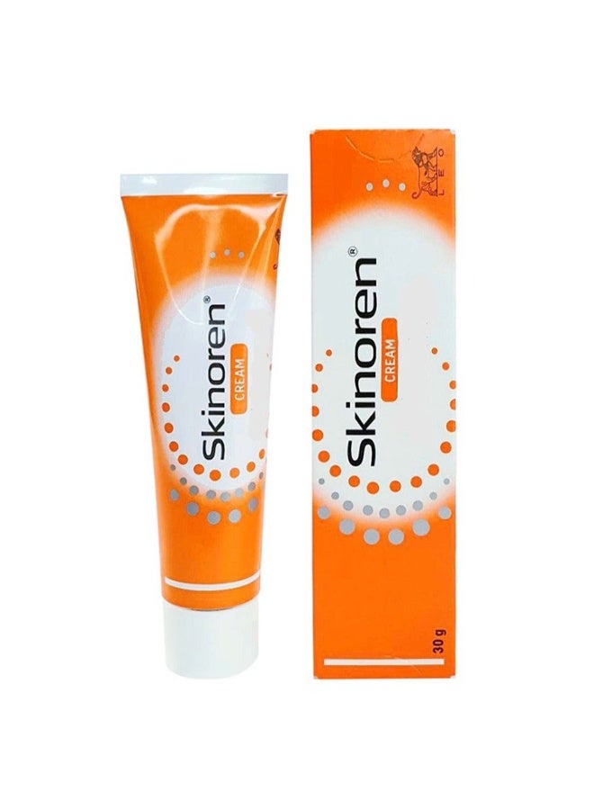 Skinoren Acne Treatment Cream 30g | Azelaic Acid Formula for Pimples, Acne Marks & Clearer-Looking Skin - Image 2