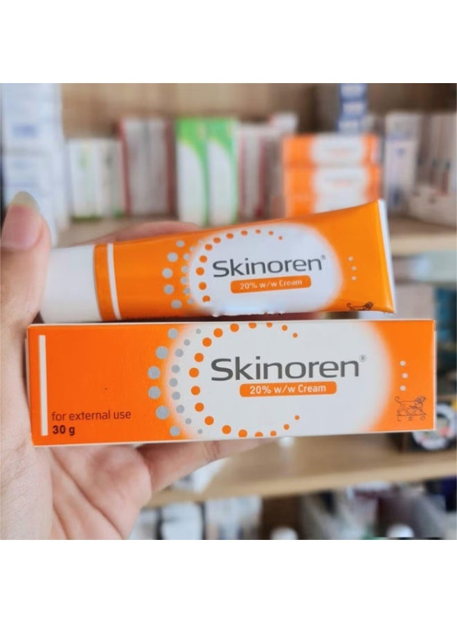 Skinoren Acne Treatment Cream 30g | Azelaic Acid Formula for Pimples, Acne Marks & Clearer-Looking Skin - Image 4