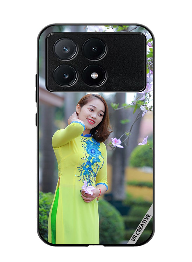 VR CREATIVE Protective Case Cover For Xiaomi Poco X6 Pro Nepal Traditional Girl Design Multicolour - Image 1