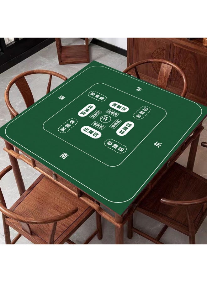 Square Round Texas Hold'em Tablecloth Special Table Mat For Chess And Card Room Playing-Color:Crystal Velvet 90*90cm-Pattern:FH-1017  - Image 2
