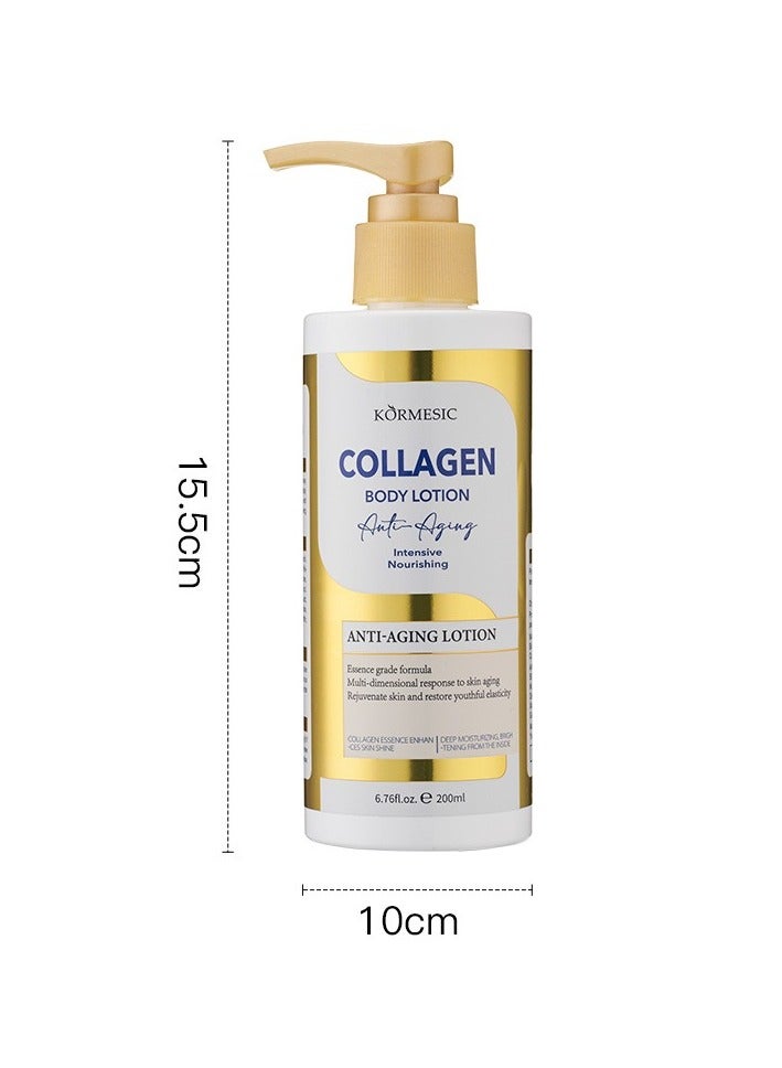 Kormesic Radiant Glow Collagen Body Lotion - 200ml | Intensive Hydration & Skin Renewal - Image 1