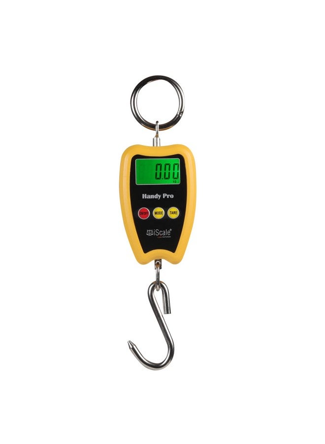 iScale Handy Pro 200kg x 50g Digital Portable Hanging Weighing Scale with Stainless Steel Hook for Industries, Cylinder, Fishing and Multipurpose Domestic Weighing Use (Not legal for commercial use) - Image 1