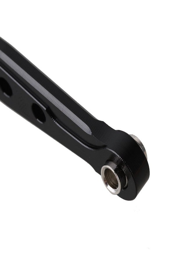 مكس فانز قطع غيار دعامة أمامية مثلثة ودعامة أمامية سوداء من Mxfans مناسبة لمركبة AXIAL SCX10 RC1:10 للطرق الوعرة، مجموعة من 3 قطع - Image 4