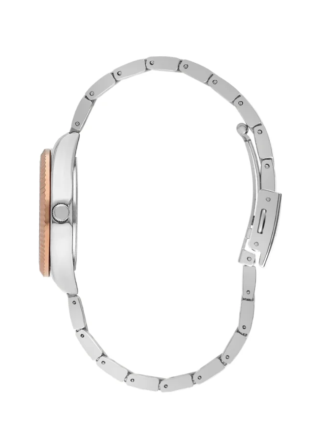 لي كوبر LEE COOPER Women's Analog Brown Dial Watch - LC07868.540