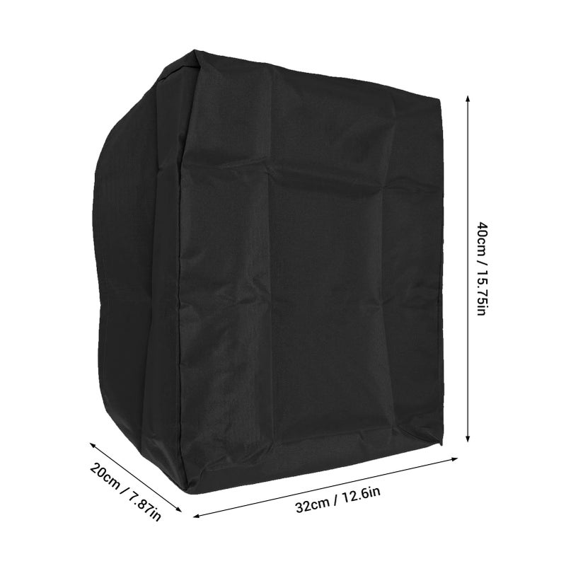 Black Dust Proof Sunlight Protection Cover For Home Electric Vehicle Charging Station - Image 3