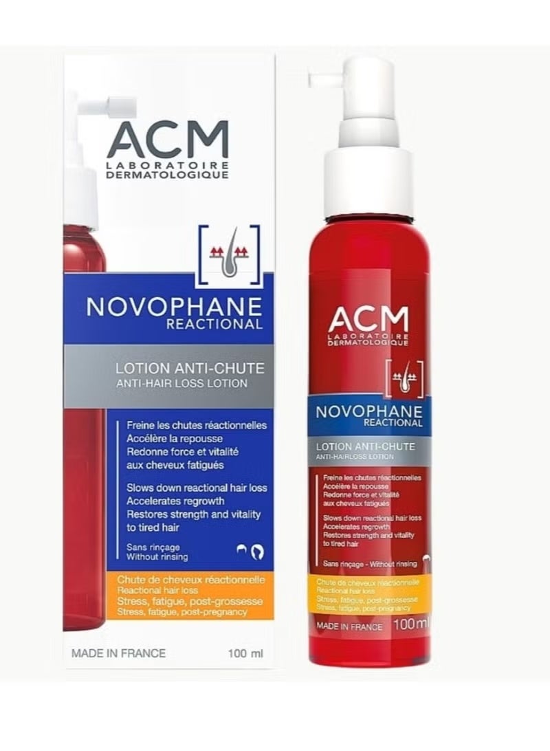 ACM Novophane Reactional Anti-Hair Loss Lotion, Restore the Vitality of Hair, Hair Care and Anti-Hair Loss Essence for Unisex Adult - 100ml - Image 1