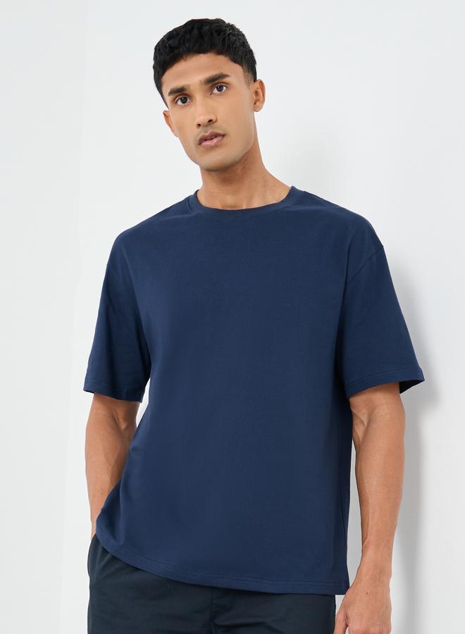 Styli Men Oversized Japanese Graphic Back Print T-Shirt - Image 3