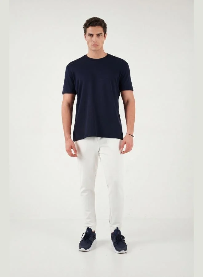 Buratti  Buratti Cotton Regular Fit Crew Neck T-Shirt Men's T-SHIRT 5904063 for Men | Best Price UAE