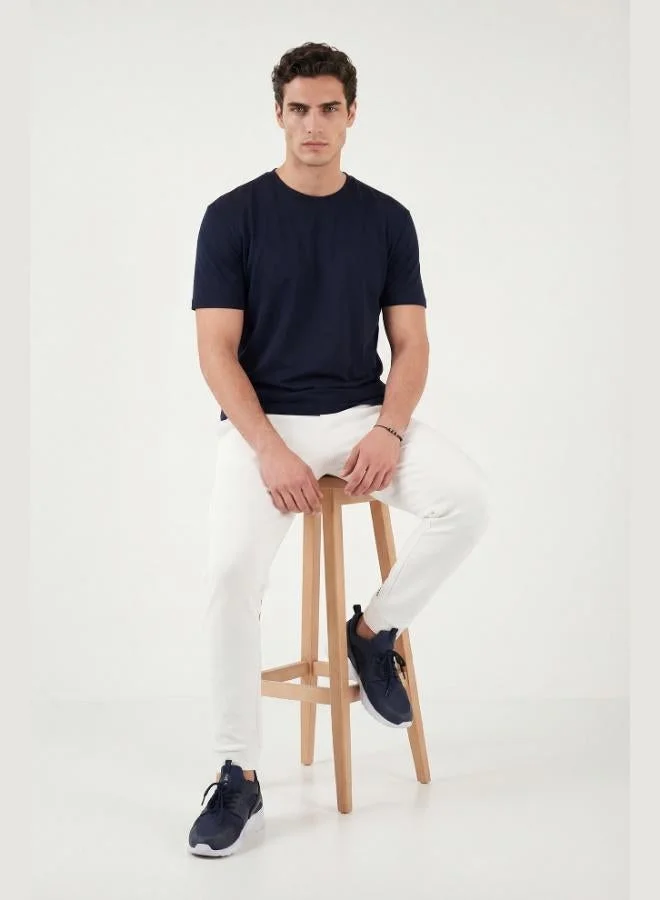 Buratti  Buratti Cotton Regular Fit Crew Neck T-Shirt Men's T-SHIRT 5904063 for Men | Best Price UAE