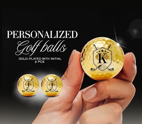 CybGene Golf Gifts for Men, Women with Initials, Personalized Golf Set Gift for Golfers, Cool Accessories for Golfers on Birthday and Christmas - Image 3