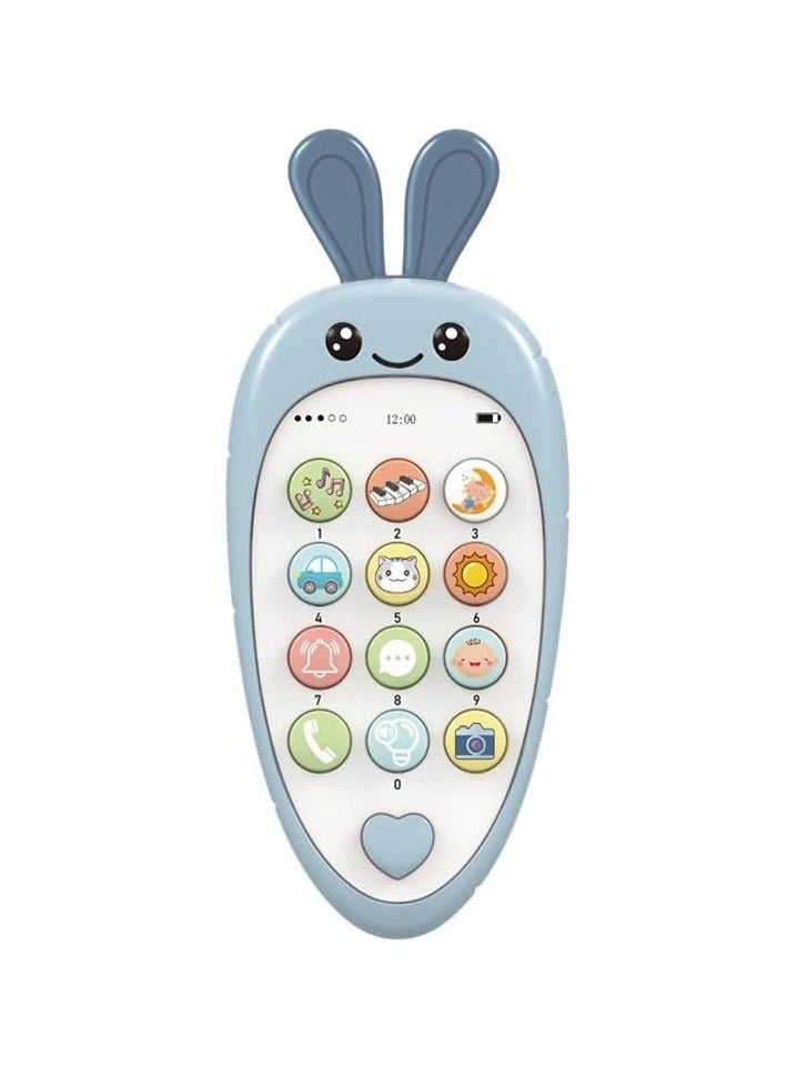 Musical Phone Toy with Teether for Baby - Image 1
