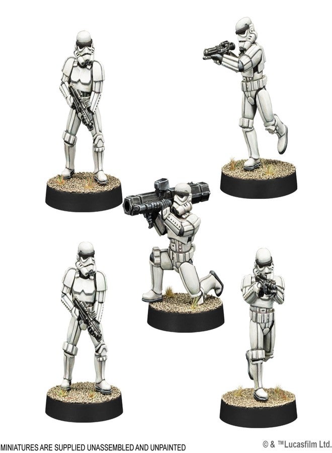 Asmodee Star Wars Legion Stormtroopers Unit Expansion - Tabletop Miniatures Game, Strategy Game for Kids and Adults, Ages 14+, 2 Players, 90 Min Playtime, Made by Atomic Mass Games - Image 3