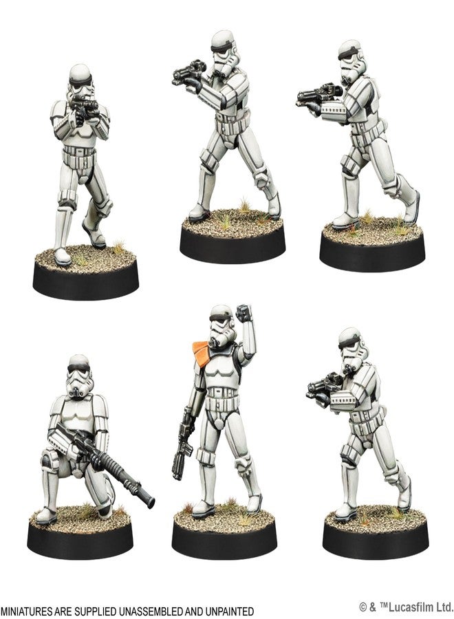 Asmodee Star Wars Legion Stormtroopers Unit Expansion - Tabletop Miniatures Game, Strategy Game for Kids and Adults, Ages 14+, 2 Players, 90 Min Playtime, Made by Atomic Mass Games - Image 2