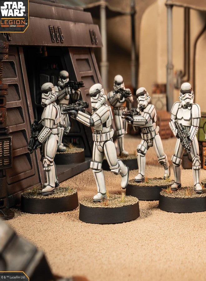 Asmodee Star Wars Legion Stormtroopers Unit Expansion - Tabletop Miniatures Game, Strategy Game for Kids and Adults, Ages 14+, 2 Players, 90 Min Playtime, Made by Atomic Mass Games - Image 4