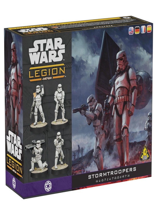 Asmodee Star Wars Legion Stormtroopers Unit Expansion - Tabletop Miniatures Game, Strategy Game for Kids and Adults, Ages 14+, 2 Players, 90 Min Playtime, Made by Atomic Mass Games - Image 1