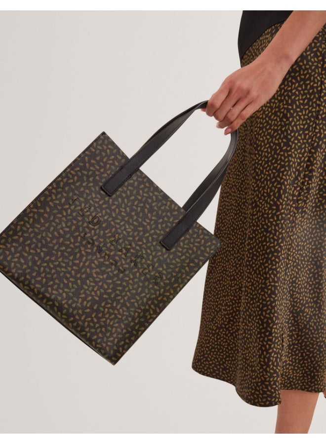 Ted Baker حقيبة أيقونية صغيرة مطبوعة بنمط ديتسي - Image 3