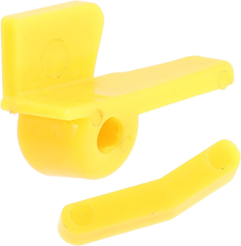 Motorcycle Tire Changer Head Cover 2 Pairs Yellow Prevent Scratches and Damage - Image 1