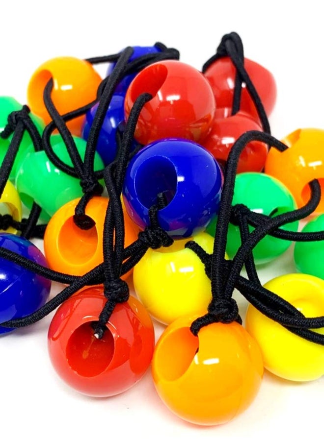 Tara Girls Twinbead Bubble Ball Ponytail Elastics 10 Pieces Selection BT55 - Image 4