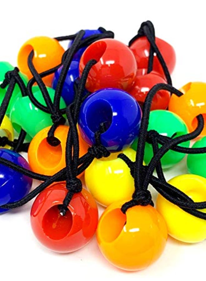 Tara Girls Twinbead Bubble Ball Ponytail Elastics 10 Pieces Selection BT55 - Image 3