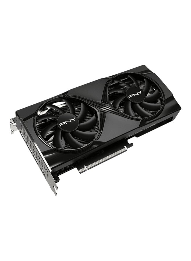 بي إن واي بطاقة الرسوميات GeForce RTX 5060 Ti بسعة 16 جيجابايت GDDR7 PCIe 5.0، 4608 نواة CUDA، تردد تعزيز 2692 ميجاهرتز، ناقل ذاكرة 128 بت، عرض نطاق 448 جيجابايت/ثانية، تبريد مزدوج المروحة، 3x DisplayPort 2.1 + 1x HDMI 2.1، وحدة معالجة رسومات عالية الأداء للألعاب | VCG5060T16DFXPB1 - Image 3