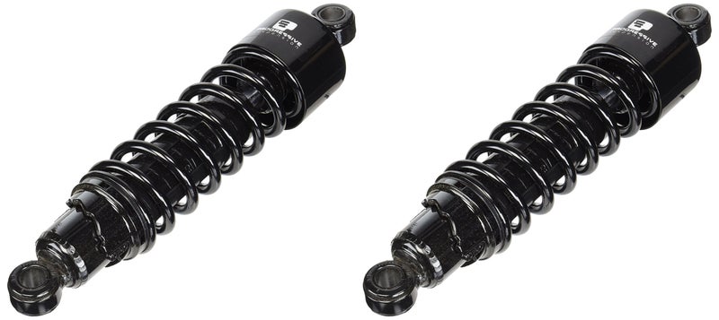 Progressive Suspension 4124080B Black Anodized Finish 12 Heavy Duty Low Buck Factory Replacement Rear Suspension Shock