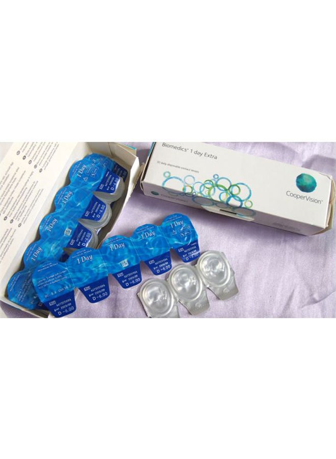 كوبر فيرجن عبوة من 30 عدسة بيوميديكس للاستعمال لمرة واحدة يومياً للجنسين - Image 2