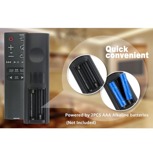 ZdalaMit AH59-02733B Replace Sound Bar Remote fit for Samsung Soundbar HW-K360 HW-KM36C HW-KM36 HW-K450 HW-K550 HW-K551 HW-J4000 HW-JM4000 HWK360 HWKM36C HWKM36 HWK450 HW-K460 HW-KM39 HW-KM57C HW-KM55C hw-k430 - Image 5