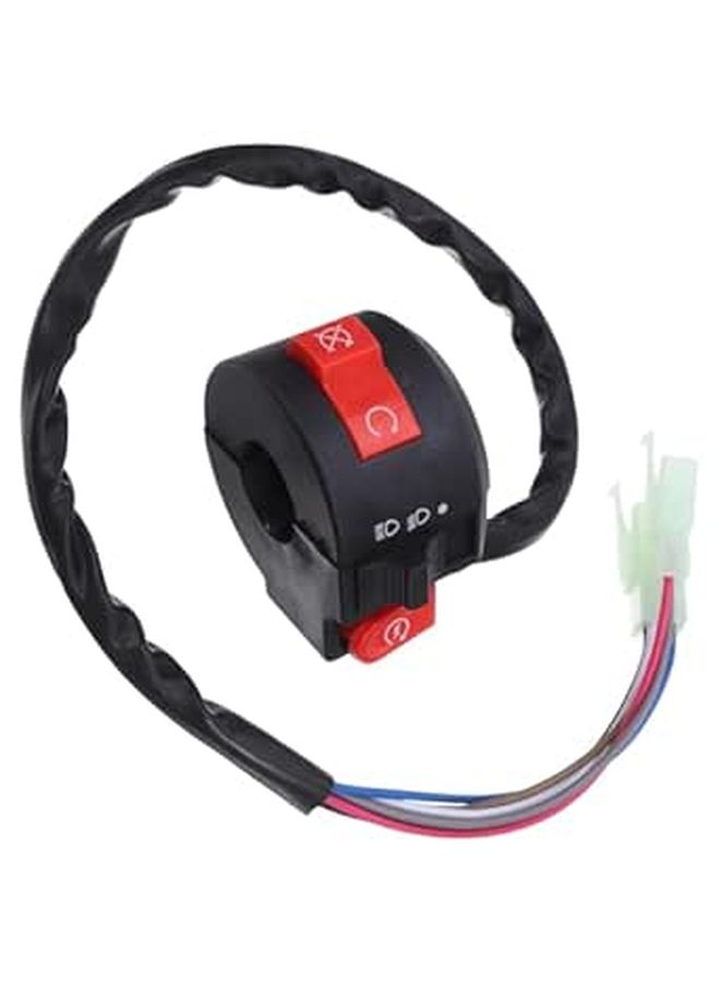 ATV Motorcycle Ignition Kill Switch With Turn Signal Control Engine Stop Button Headlight Switch For Dirt Bikes Electric Scooters 12V - Image 1