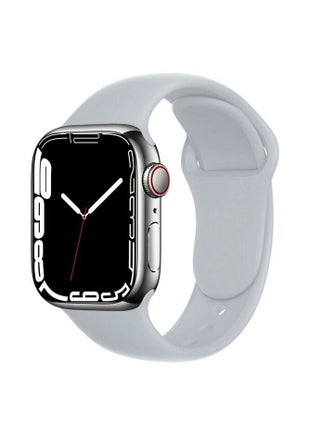 Apple Watch Band 45mm Soft Silicone Sport Band Replacement Wrist Strap Compatible for iWatch Apple Watch Series 7 Nike+,Sport,Edition - pzsku/Z46F8D45FCF02AC7B2B59Z/45/_/1652586805/f4cdad1e-b1fd-4b0c-9c09-3ea674212d95