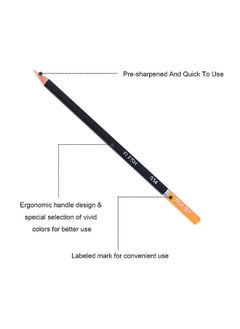 H&B 72 Colors Oil Painting Pencil Stick Art Set Kit Oil-based Soft Core for Children Kids Adults Artist Drawing Picturing Coloring Sketching Calligraphy Portable Present Gift  - Image 4