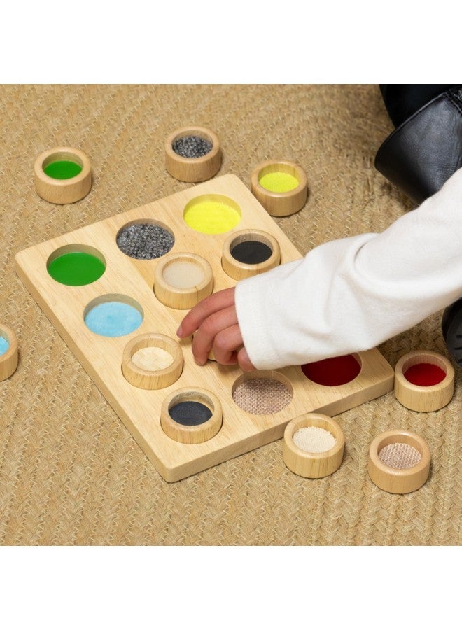 تيك إت اللمس & مطابقة المجلس طفل صغير الاستكشاف الحسي الاحتياجات التعليمية الخاصة لوحة اللمس والشعور - Image 4