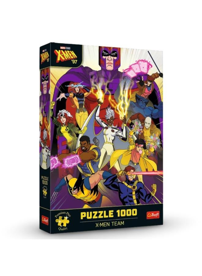 Trefl Puzzle Premium Plus Quality – Marvel X-Men Team 1000 Pcs - Image 1