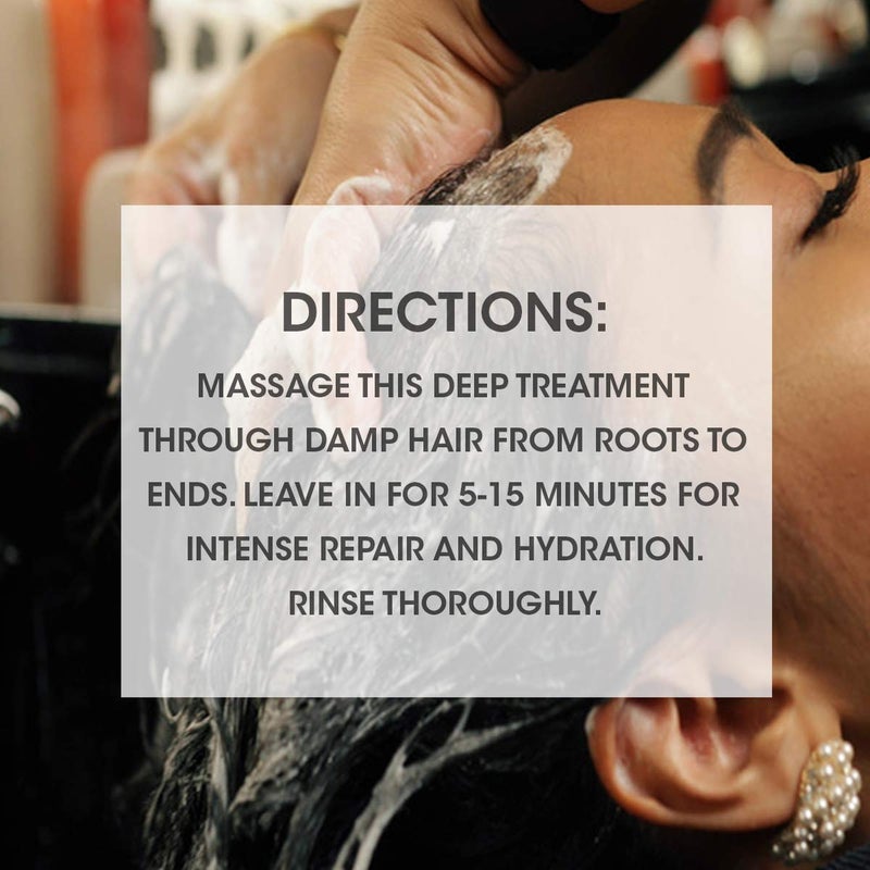 Seven ماسك علاج الشعر العميق من SEVEN للعناية بالشعر مع كينتي بوند للنساء والرجال، للشعر الجاف والتالف مع بروفيتامين B5، كينوا مهدرجة وغليسرين، خالي من القسوة، خالي من البارابين، صنع في الولايات المتحدة - Image 3