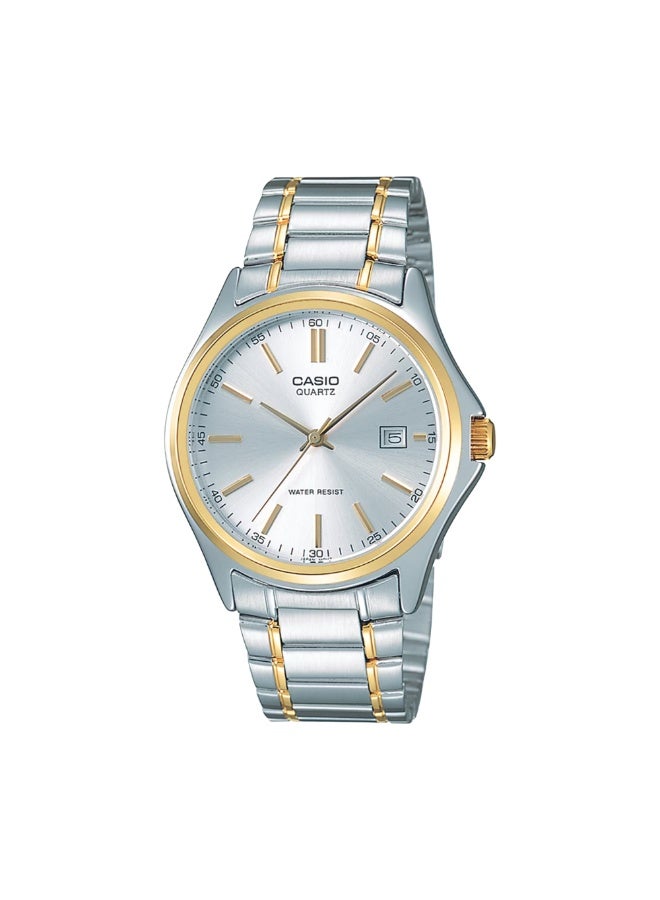 Casio MTP-1183G-7ADF Men’s Analog Watch – White Dial, Gold-Tone Stainless-Steel Bracelet, Elegant Classic Design - Image 1