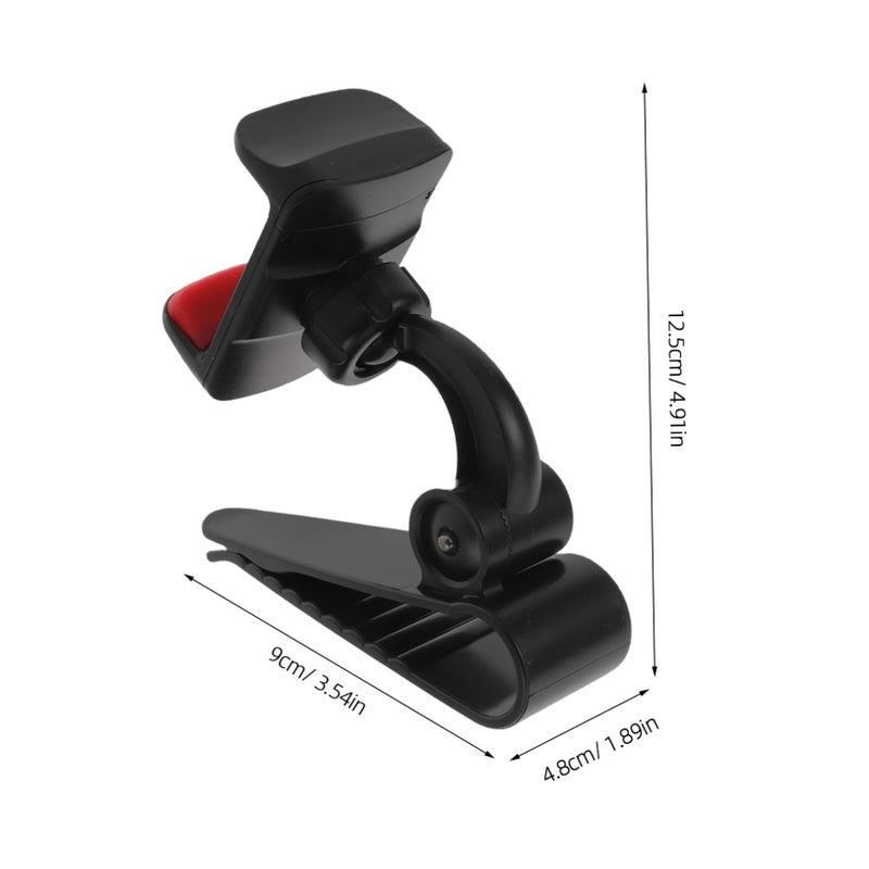 Universal Car Phone Holder Rotating Mount for Navigation and Live Streaming Stable Design - Image 3