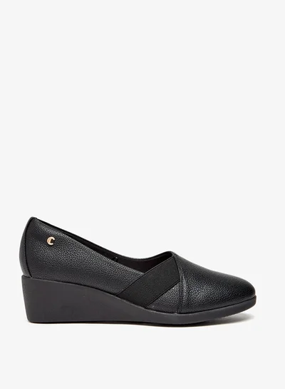 Le Confort Women Solid Slip-On Shoes with Wedge Heels