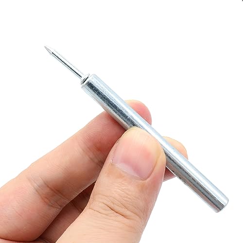 ZXUEZHENG 50Pcs Double-Head Skirting Thread Seamless Nail, Skirting Line Without Marks Nail,Invisible Security Screws,Solid Wood Baseboard Double-Headed Nails,Equipped with Nail Specific Sleeve Tool - Image 4