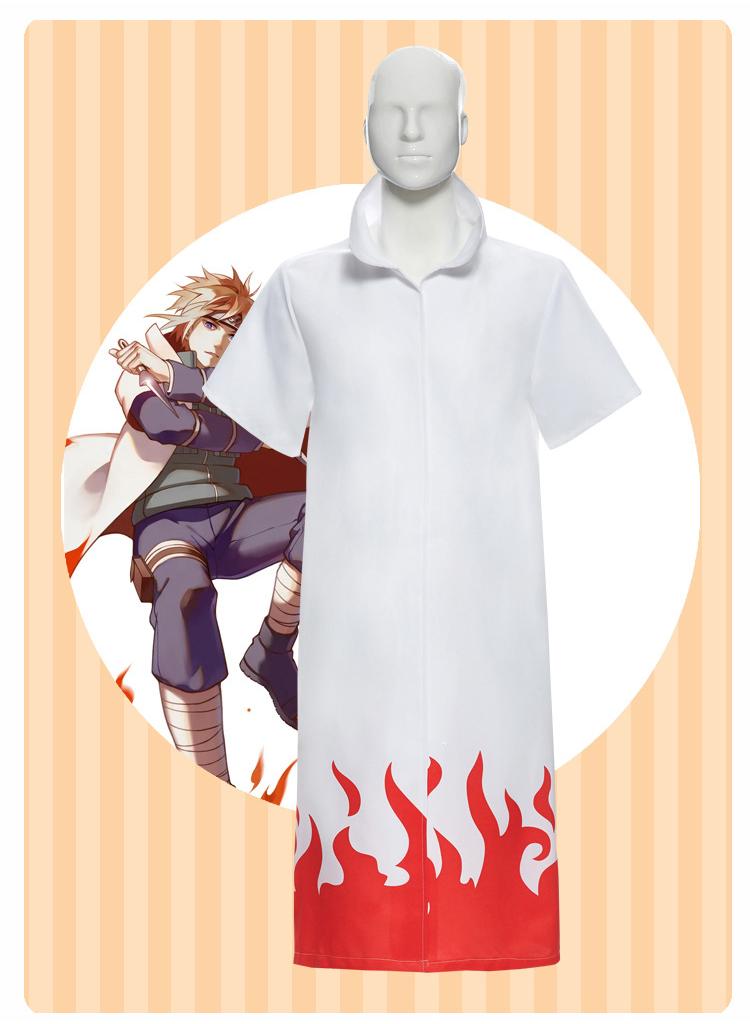 general Naruto Uzumaki Cosplay Hokage Cloak - Image 1