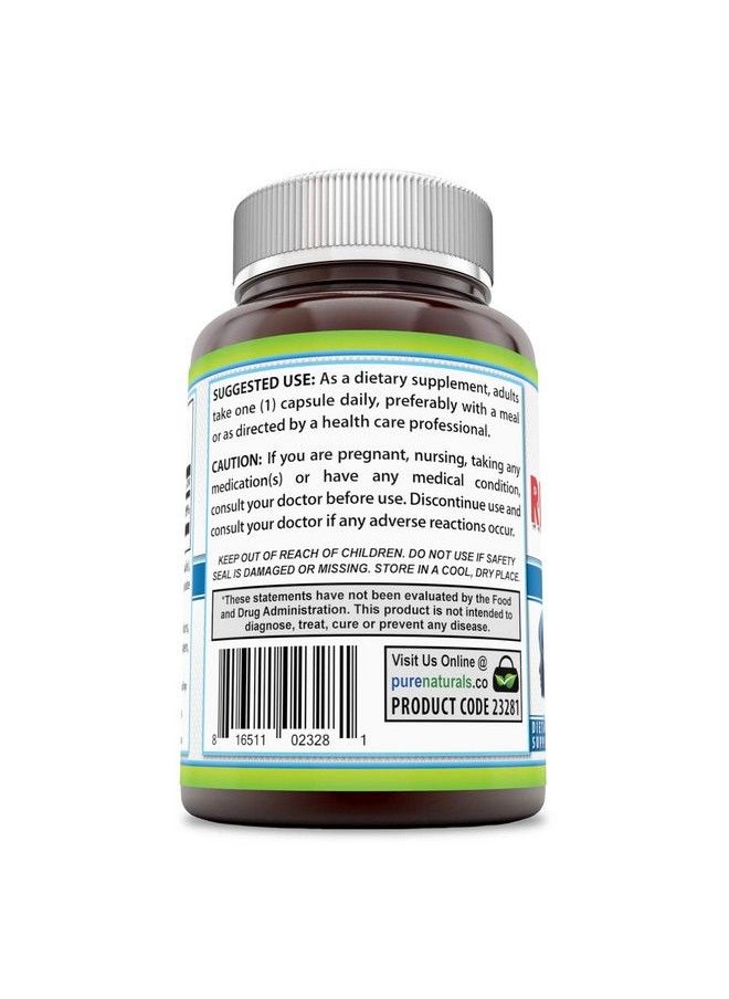 Pure Naturals - Riboflavin 400 Mg 120 Capsules - Image 1