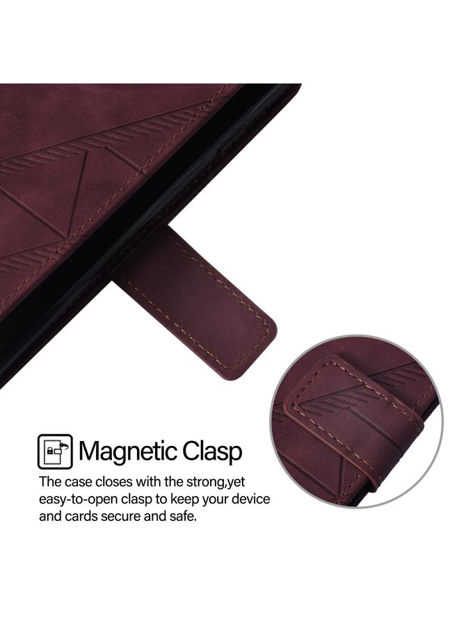 S-TOP Case For Realme GT 6 5G Global Crossbody 3D Embossed Flip Leather Phone Case - Image 5