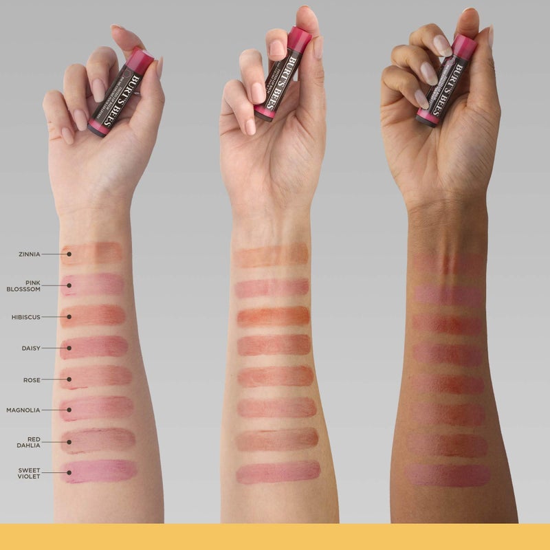 Burt's Bees 100% Natural Tinted Lip Balm, Sweet Violet with Shea Butter & Botanical Waxes - 1 Tube - Image 5