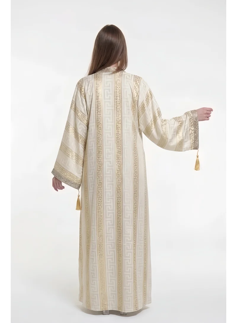 AL BENT AL SHARQIEH Women Kimono Dress Open Front Arabian wear