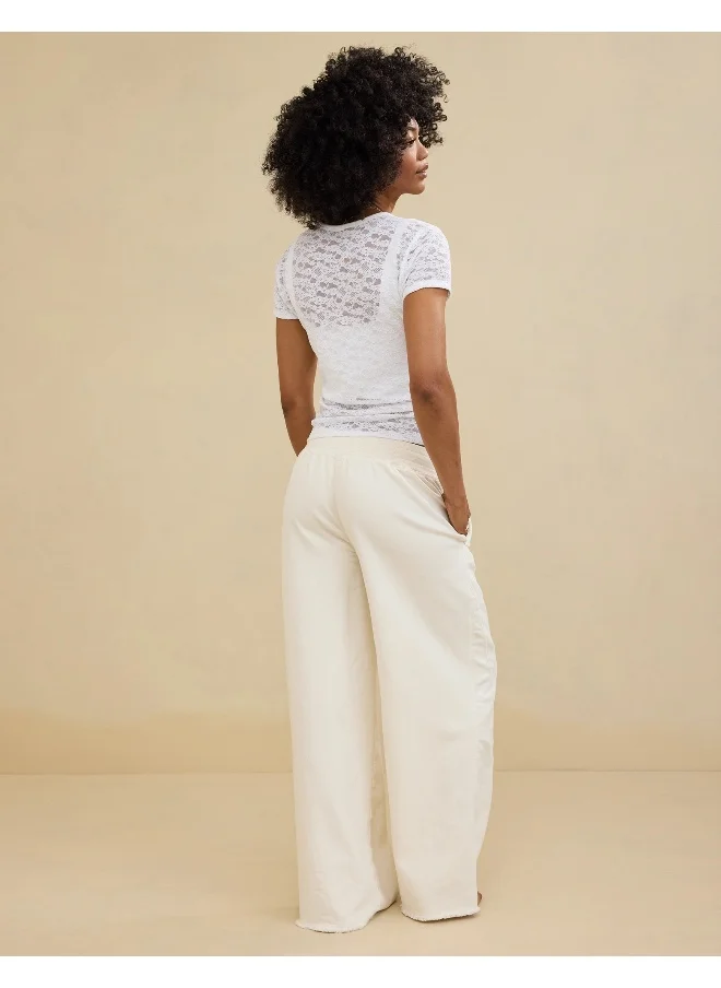 Aerie Aerie Good For You Rib Trouser