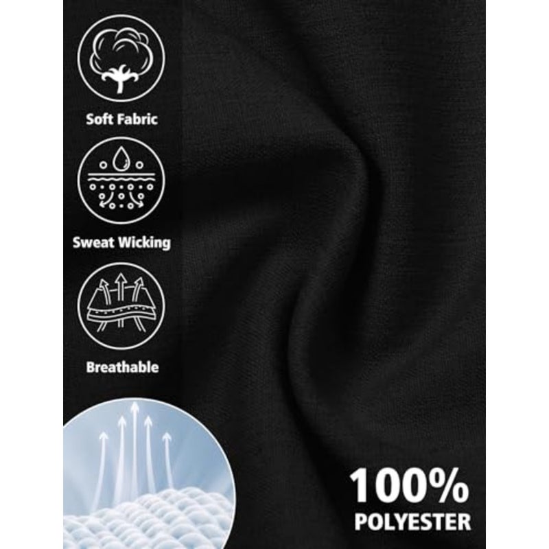 ZOOFLY Men's Stretch Quick Dry Lightweight Formal and Casual Pants Suitable for Office, Golf and Daily Use - Image 4