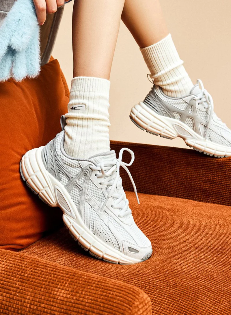 ANTA Grey/White Alphadawn - Lifestyle Running Shoe for Women | Best Price UAE