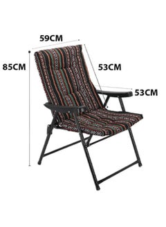 Rock Pow Folding Camping Chair Lightweight Padded High Back Camping Chair for Outdoor Beach Camping and Trekking  - Image 4