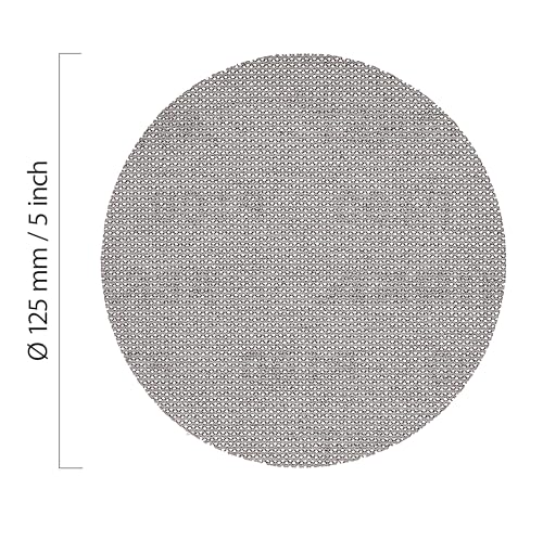Mirka Abranet Net Disc / 5 inch/Grit 120 / Sandpaper Sanding Discs Hook and Loop / 50 pcs / 9A-232-120 - Image 2